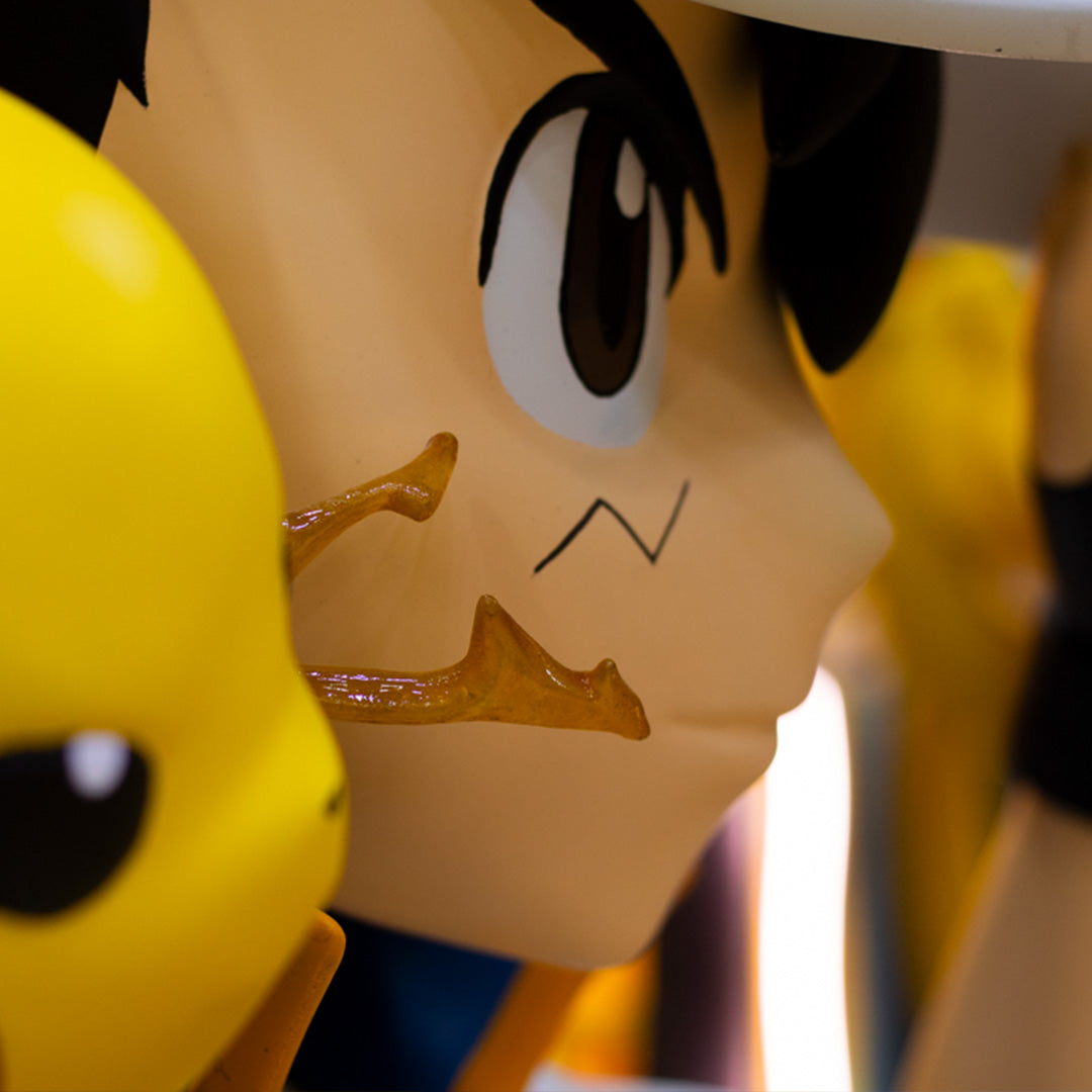 Ash tamaño real (con pikachu)