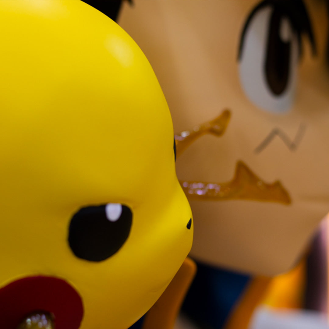 Ash tamaño real (con pikachu)
