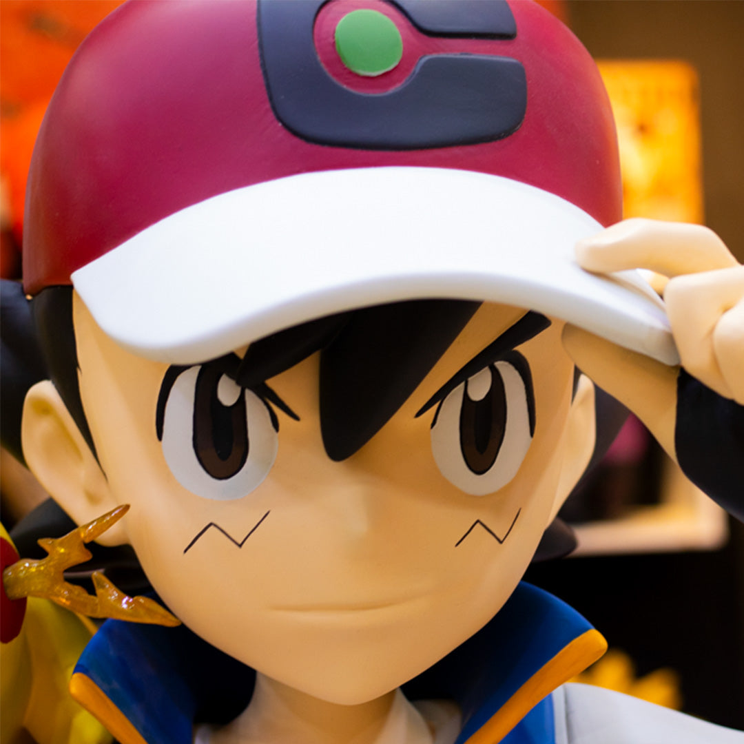 Ash tamaño real (con pikachu)