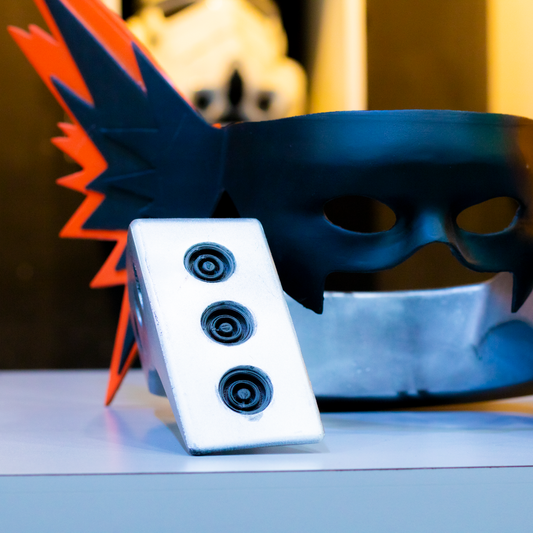 Antifaz y hombreras | Bakugo | My Heroe Academy