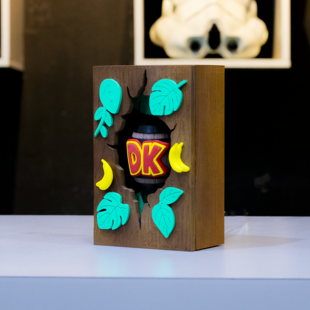 Donkey Kong | Caja de Luz | Lámpara