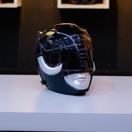 Power Ranger Negro | Mighty Morphin Power Rangers | Casco
