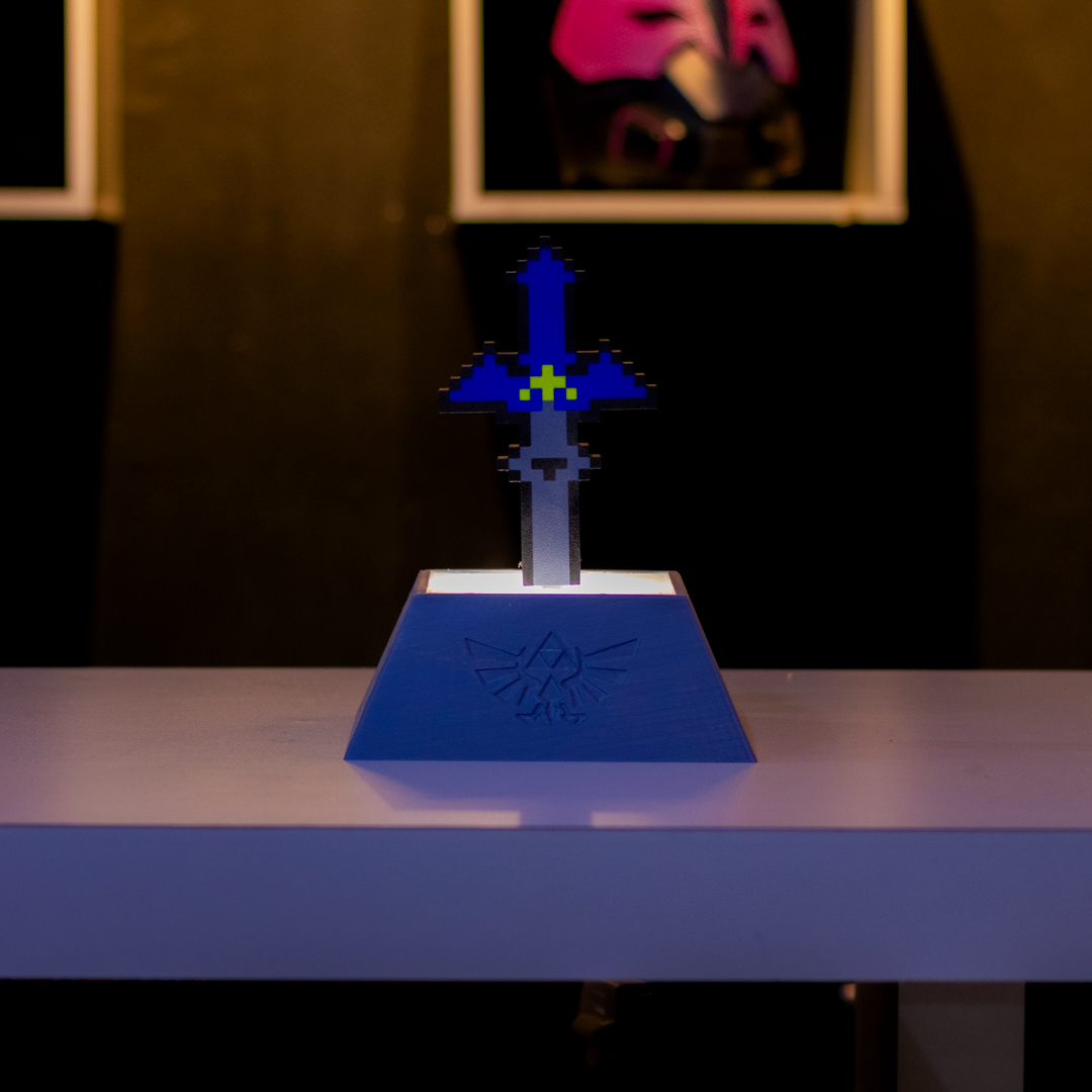 Master Sword - Lámpara