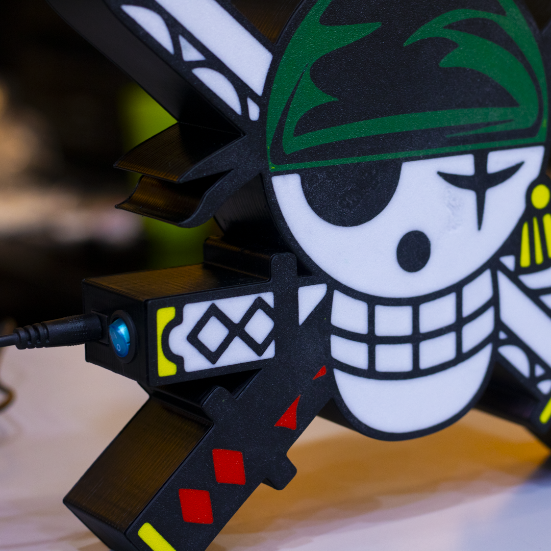 Rolly Roger Zoro | One Piece | Lámpara