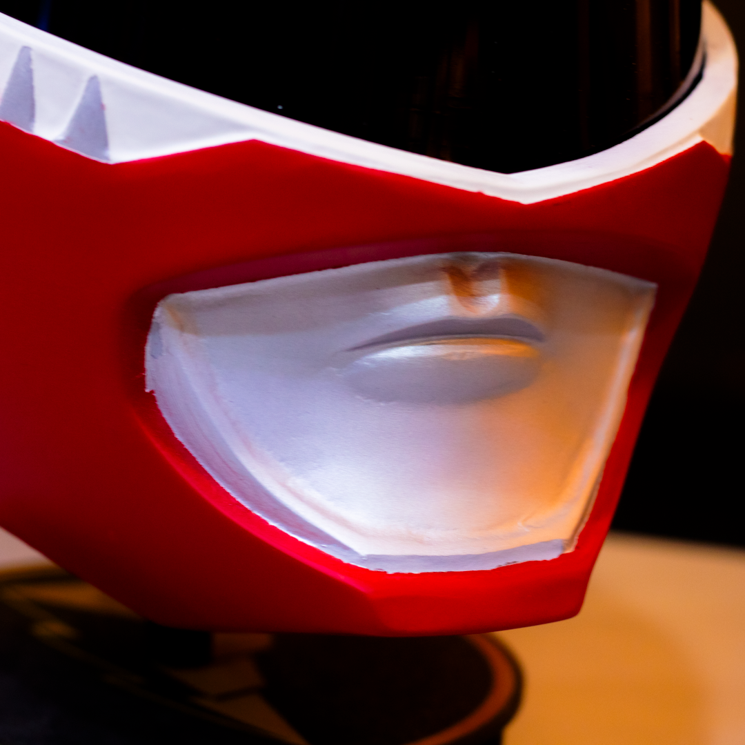 Red Ranger (versión mate) | Power Ranger | Casco