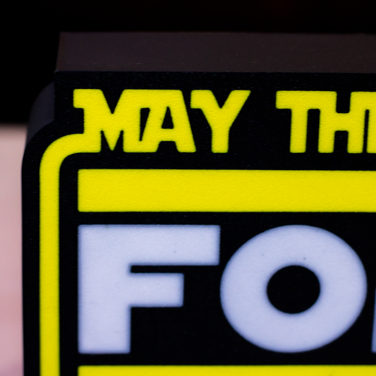 May the force | Star Wars | Lámpara