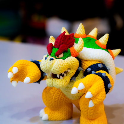 Bowser | Mario Bros | Amigurumi