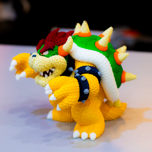Bowser | Mario Bros | Amigurumi