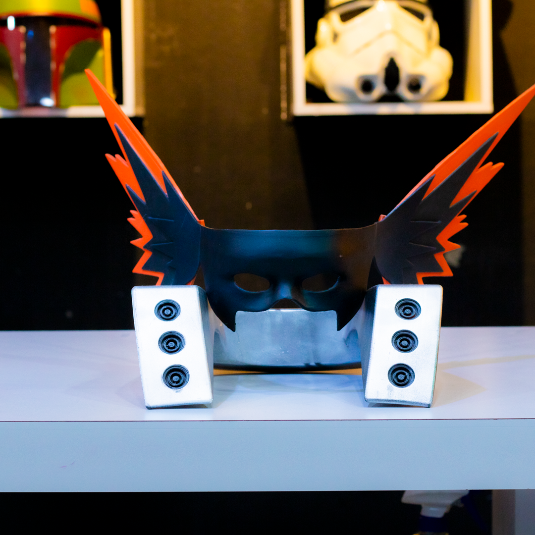 Antifaz y hombreras | Bakugo | My Heroe Academy