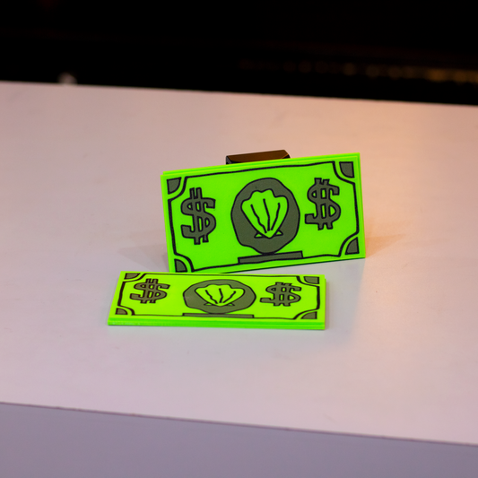 Billete $1 un dolar | Porta Tarjetas | Bob Esponja
