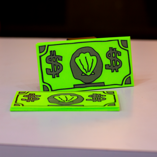 Billete $1 un dolar | Porta Tarjetas | Bob Esponja