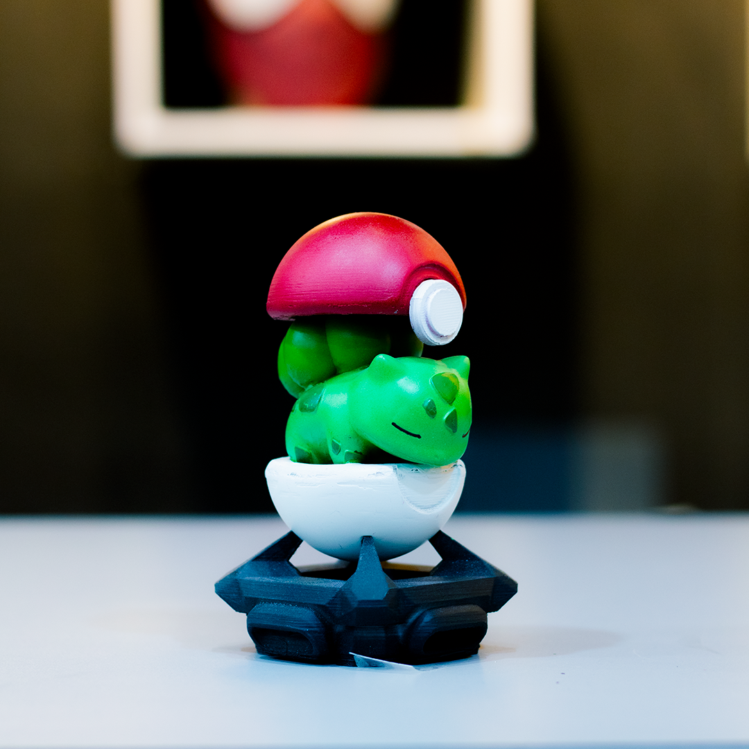 Cápsula Pokémon Bulbasaur