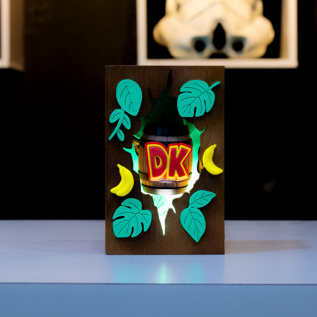 Donkey Kong | Caja de Luz | Lámpara