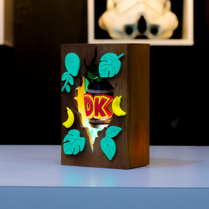 Donkey Kong | Caja de Luz | Lámpara