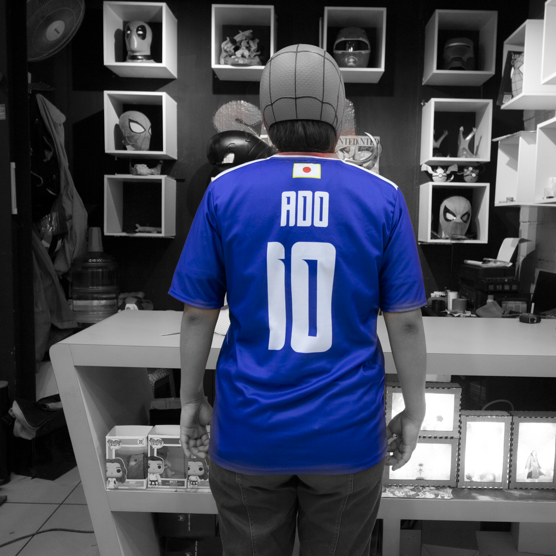 Camisola Ado Selección de Japón espalda
