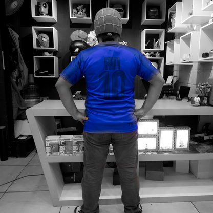 Camisola Rin Blue Lock espalda