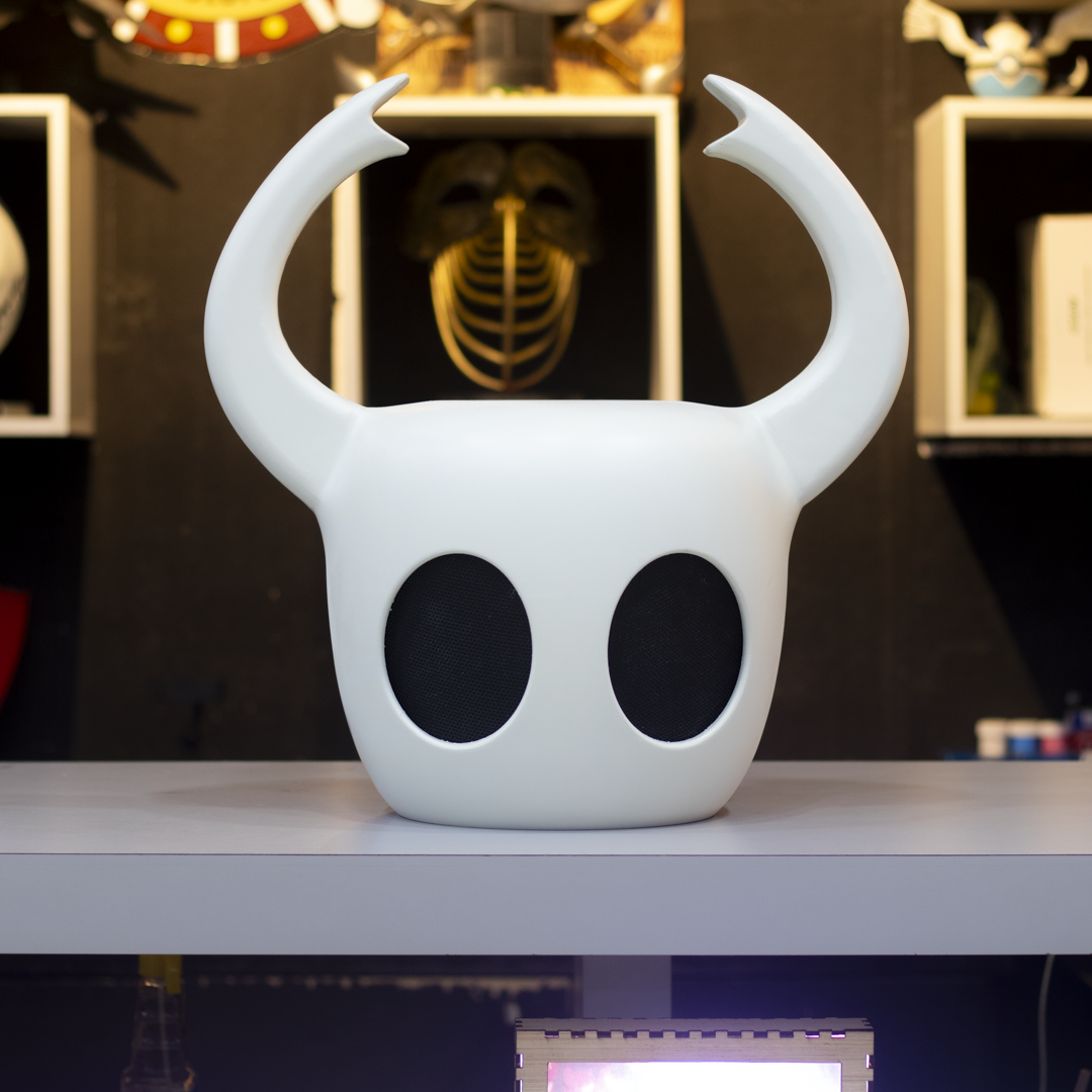 Casco Caballerito Hollow Knight frente