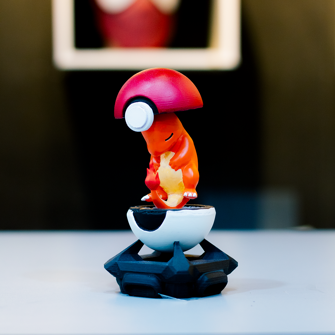 Cápsula Pokémon Charmander