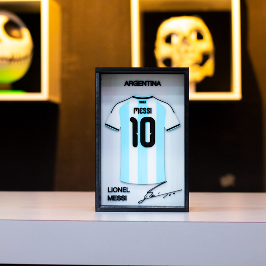 Messi | Version Argentina | Cuadro 3D