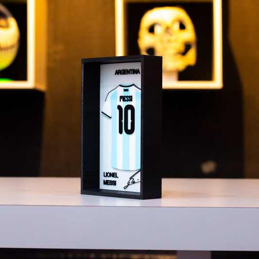 Messi | Version Argentina | Cuadro 3D