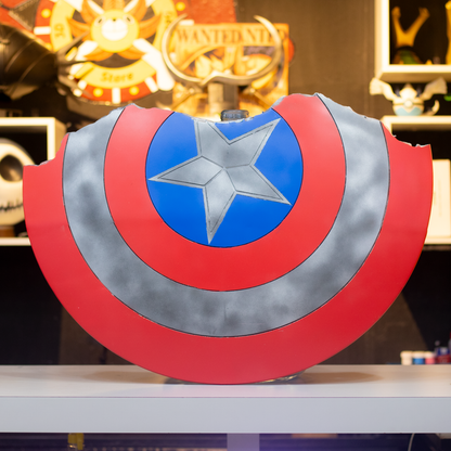 Escudo Roto Cap. América Marvel frente