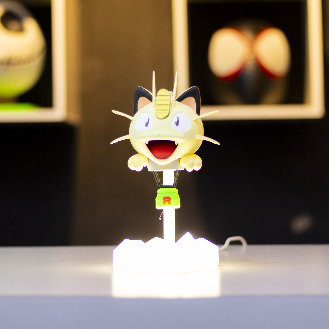 Globo meowth | Lámpara | Pokémon