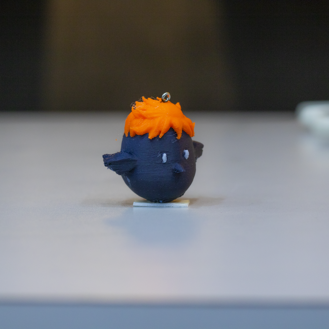 hinata shoyo (version cuervo) | Llavero | haikyuu