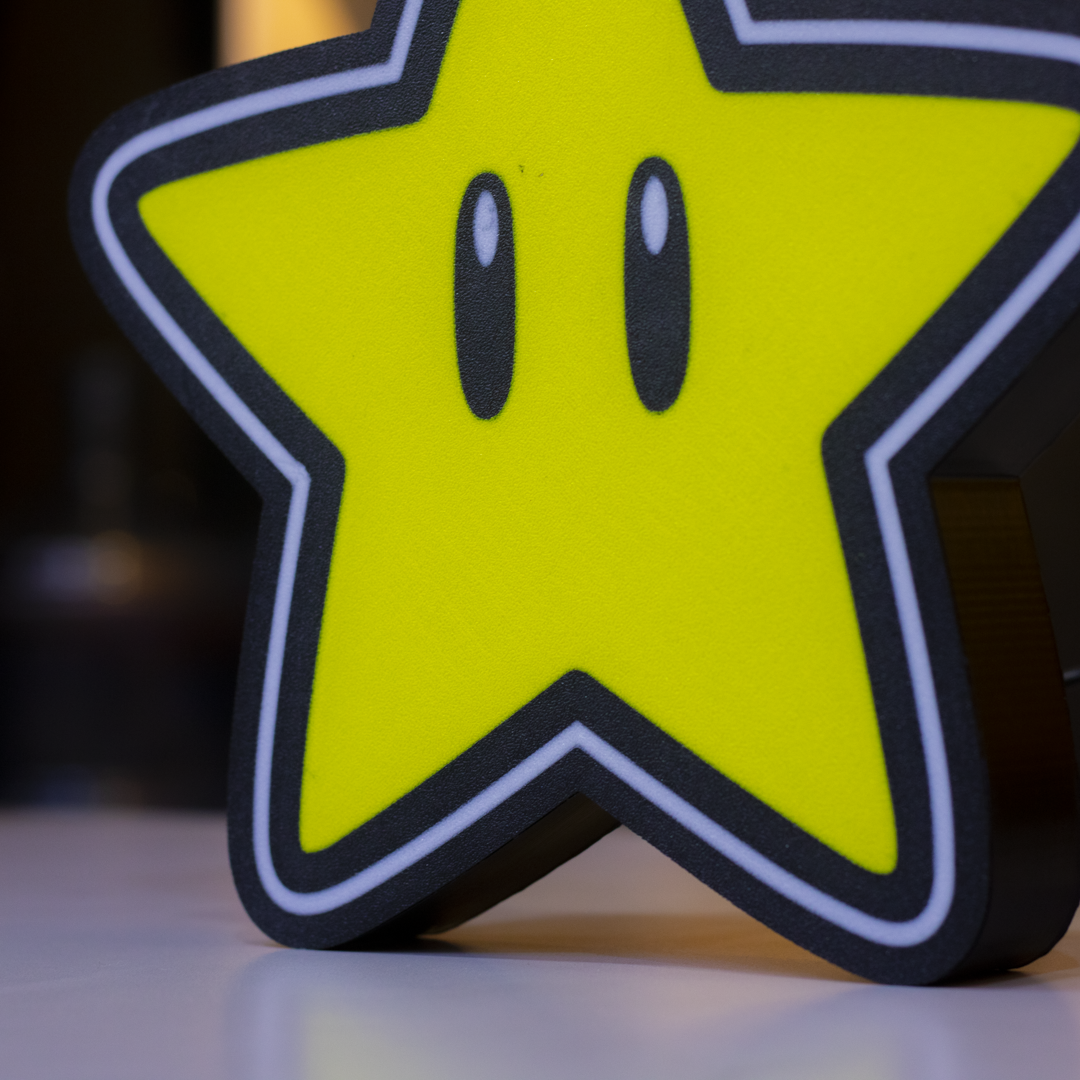 Estrella | Mario Bross | Lámpara