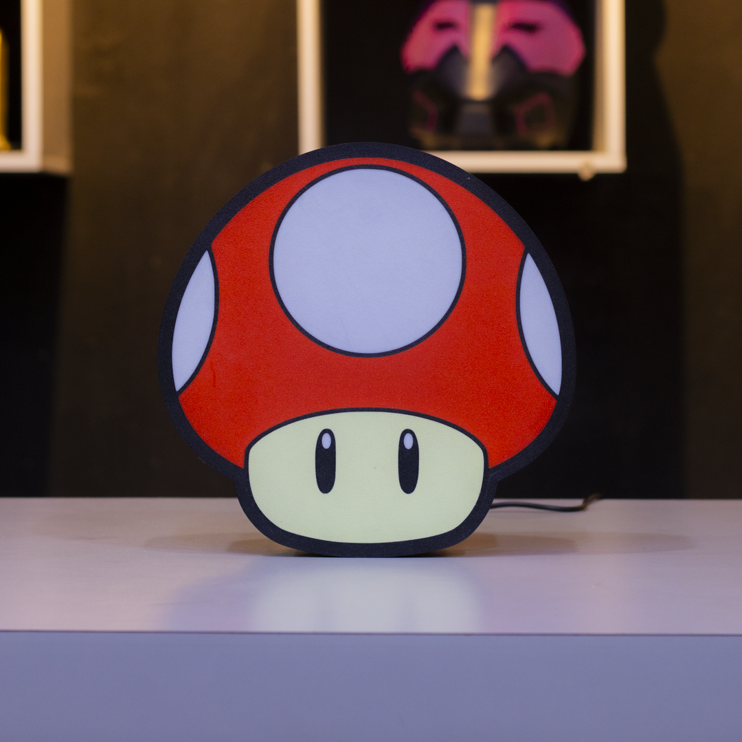 Honguito | Mario Bross | Lámpara