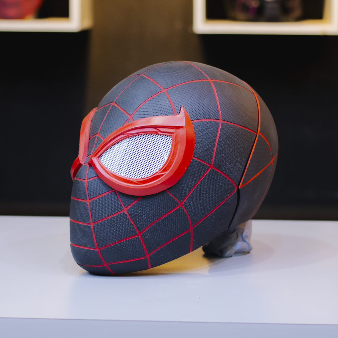 Casco Spiderman Milles Morales (Versión PS5)