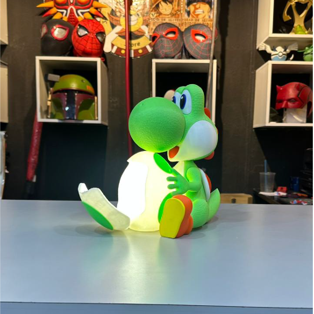 Yoshi | Palomera y lámpara | Mario Bross
