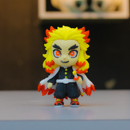 Rengoku | Amigurumi | Kimetsu no Yaiba