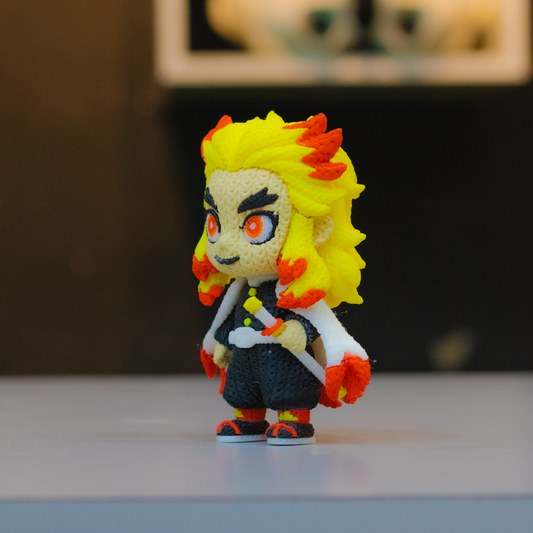 Rengoku | Amigurumi | Kimetsu no Yaiba