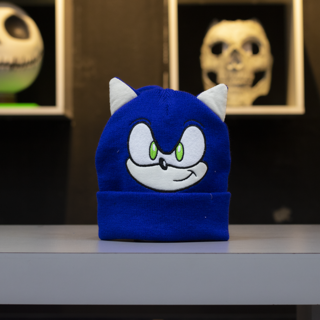 Gorro de Sonic de Sonic the Hedgehog, vista frontal