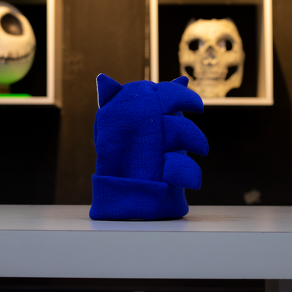 Gorro de Sonic de Sonic the Hedgehog, vista trasera con púas