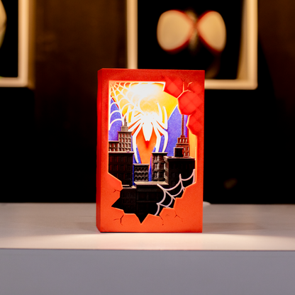 Spiderman | Caja de luz | Lámpara