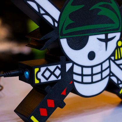 Rolly Roger Zoro | One Piece | Lámpara